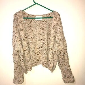 Beautiful NWOT Jessica Simpson Open knit Shrug Cardigan